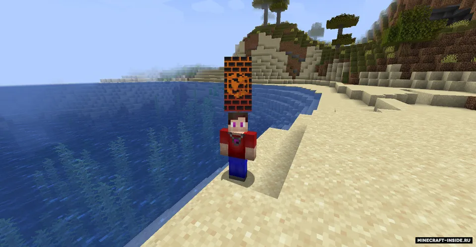 Command hat datapack — Minecraft data pak, rasm 2