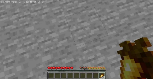 Saturation indicator — Minecraft data pak, rasm 1