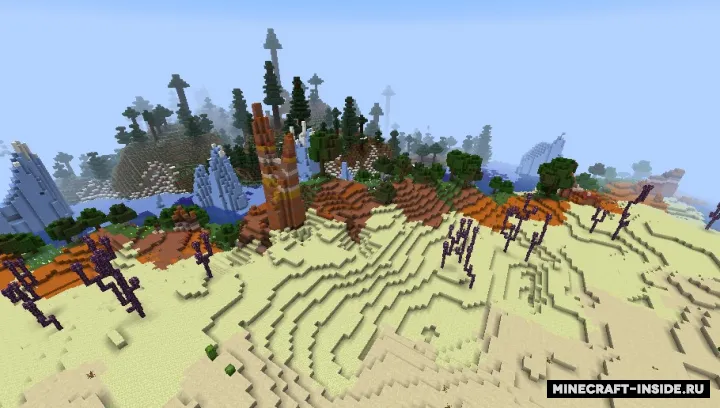 Each Chunk is a Separate Biome — Minecraft data pak, rasm 2