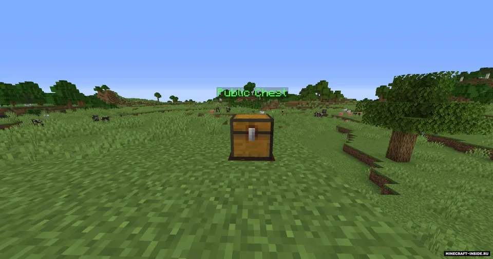 Public Chests — Minecraft data pak, rasm 2