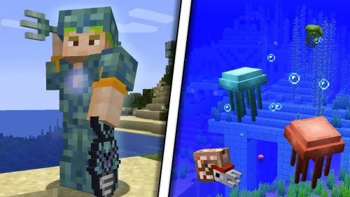 Dengiz Yangilanishi 2.0 | PrismaCraft — Minecraft data pak, rasm 1