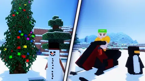 Minecraftda yangi yil