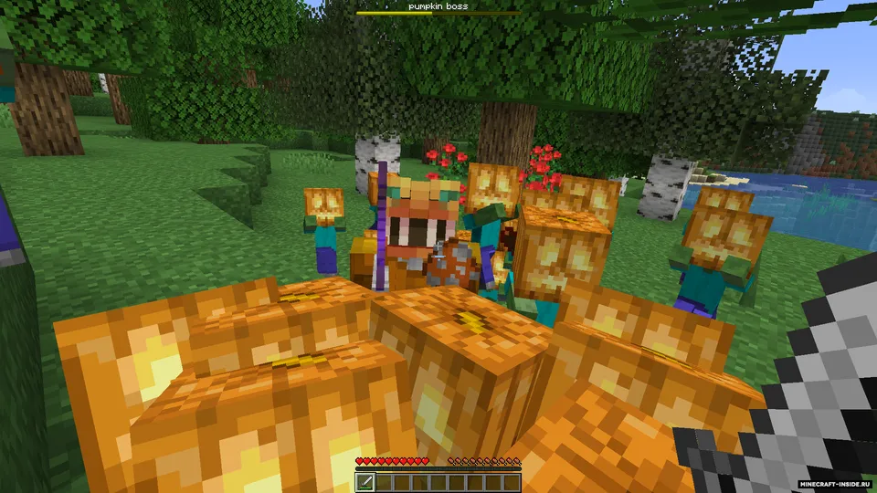 Hellouin qovoq-bossi — Minecraft data pak, rasm 4