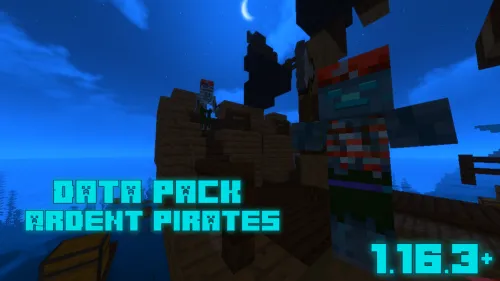 Qo'rqmas Qaroqchilar — Minecraft data pak, rasm 1