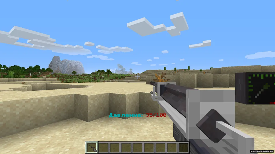 Metro o'yinlar seriyasidan "Tixar" miltig'i — Minecraft data pak, rasm 2