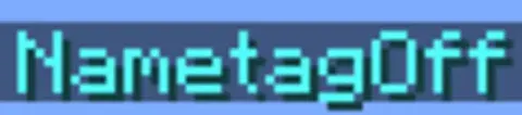 NameTagOff
