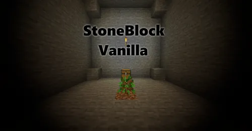 StoneBlock Vanilla — Minecraft data pak, rasm 1