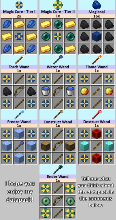 UsefulWands — Minecraft data pak, rasm 2