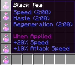 Tea — Minecraft data pak, rasm 2