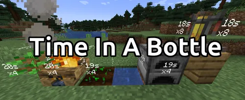 Time in a bottle — Minecraft mod, rasm 1
