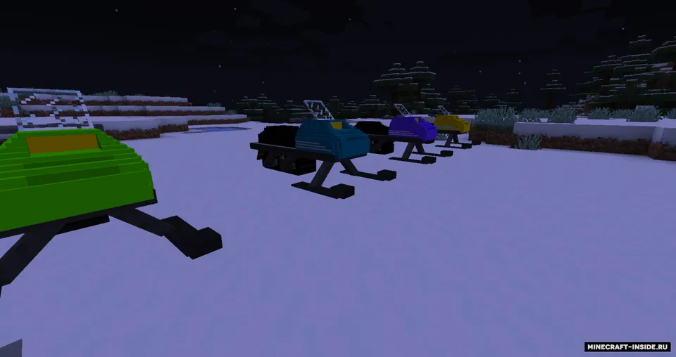 Snowmobiles — Minecraft data pak, rasm 2