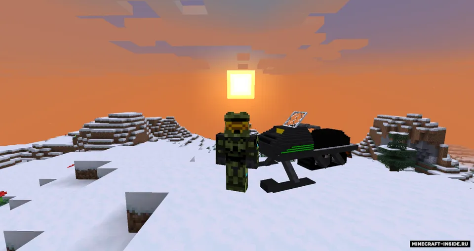 Snowmobiles — Minecraft data pak, rasm 4