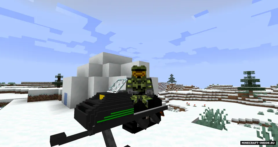 Snowmobiles — Minecraft data pak, rasm 5