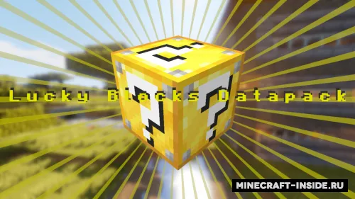 Longbeak's Lucky Blocks — Minecraft data pak, rasm 1