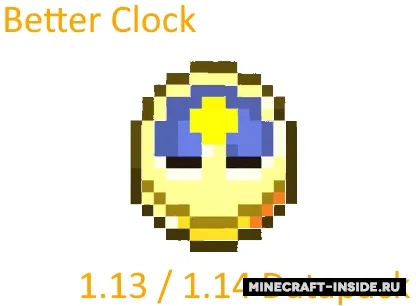 Better Clock — Minecraft data pak, rasm 1