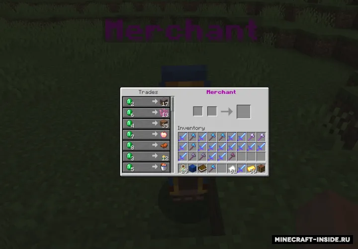 Merchant — Minecraft data pak, rasm 2