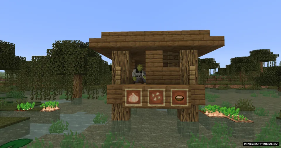 Shrek — Minecraft data pak, rasm 5