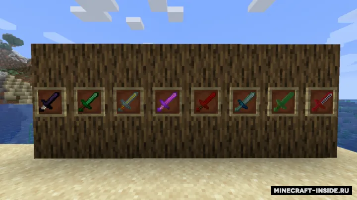 Swords+ — Minecraft data pak, rasm 1