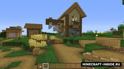 Improved Plains Village Structures — Minecraft data pak, rasm 1