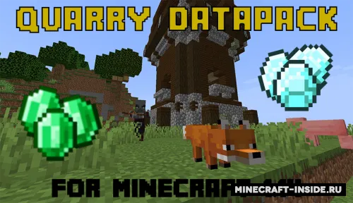 Quarry — Minecraft data pak, rasm 1