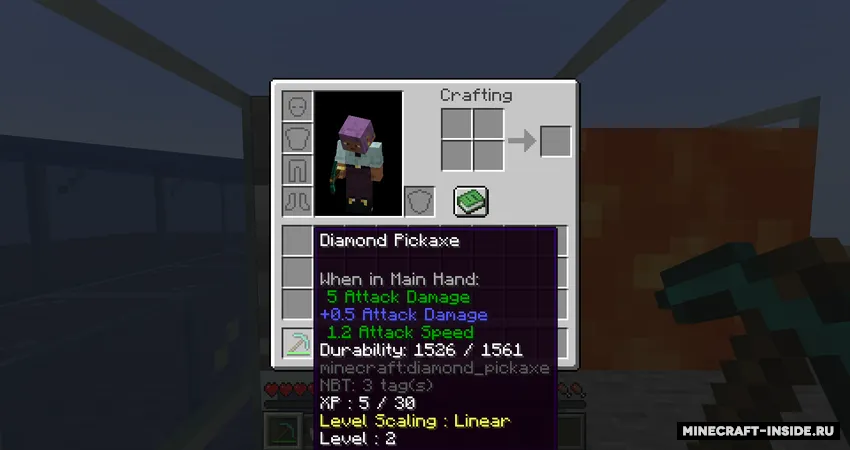 Item Level Up — Minecraft mod, rasm 2