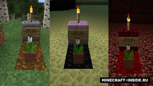 Graves — Minecraft data pak, rasm 1