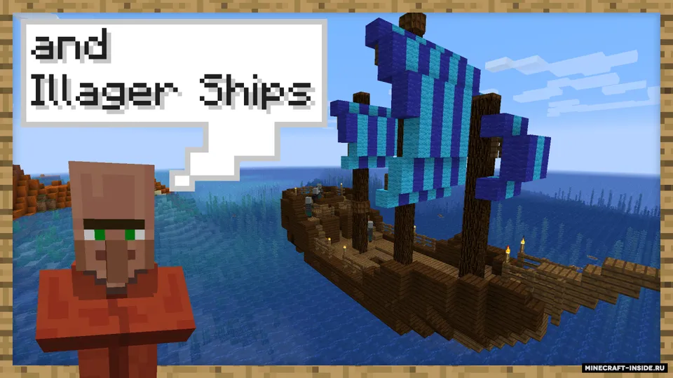 Ships Out In The Oceans — Minecraft data pak, rasm 3