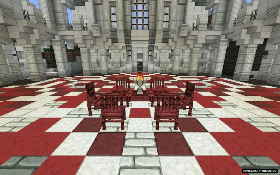 Tables and Chairs — Minecraft data pak, rasm 2