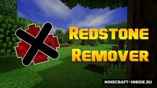 Redstone Remover — Minecraft data pak, rasm 1