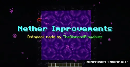 Nether Improvements — Minecraft data pak, rasm 1