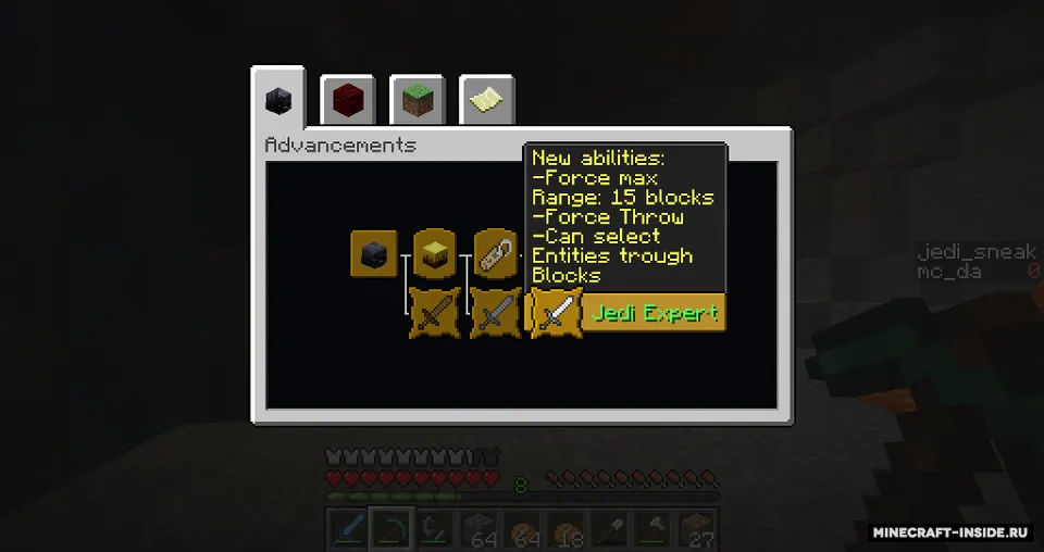 Path of the Force — Minecraft data pak, rasm 4