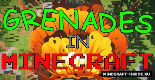 Grenades — Minecraft data pak, rasm 1