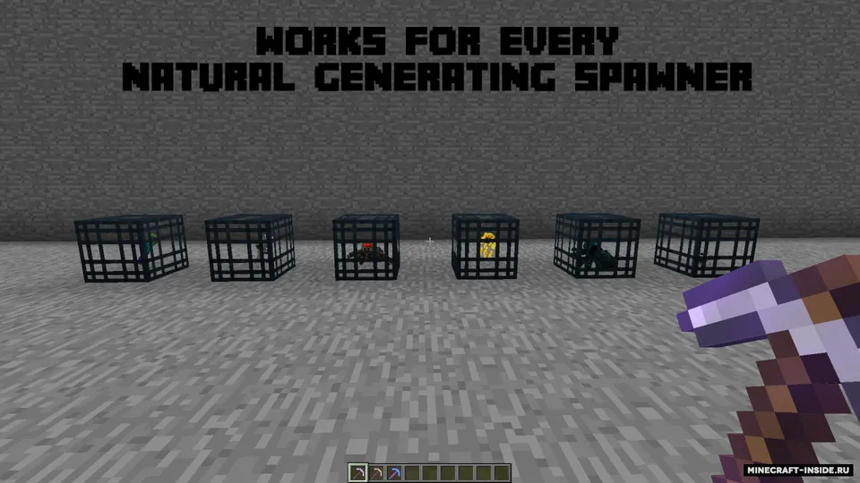 Silk Touch Spawners — Minecraft data pak, rasm 2