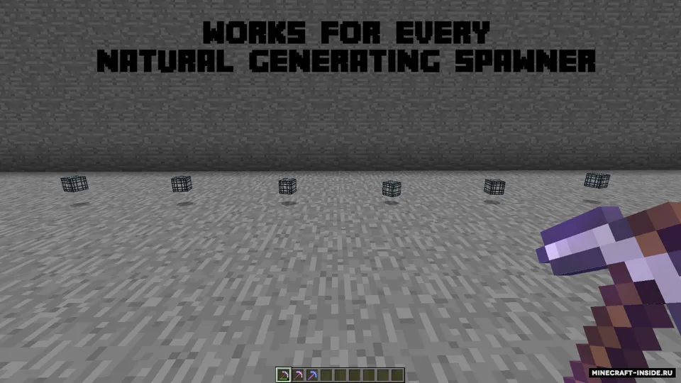 Silk Touch Spawners — Minecraft data pak, rasm 3