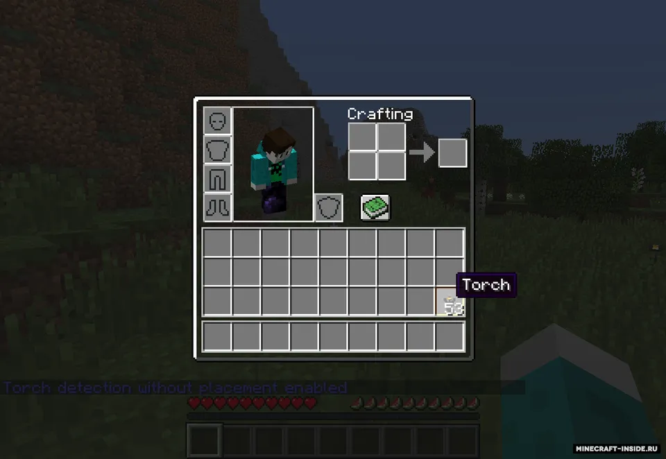 Gat Auto-Torch — Minecraft data pak, rasm 4