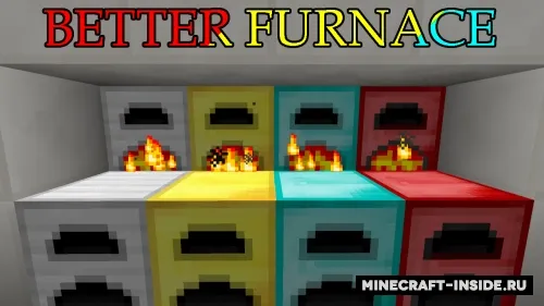 BetterFurnace — Minecraft data pak, rasm 1