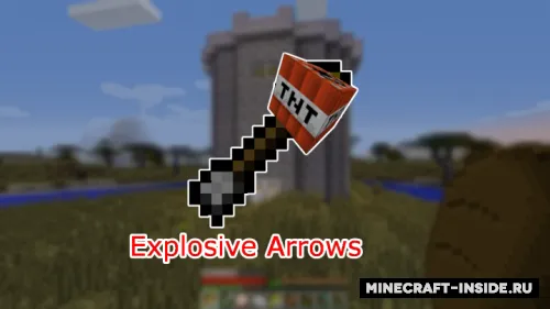 TNT Arrows — Minecraft data pak, rasm 1