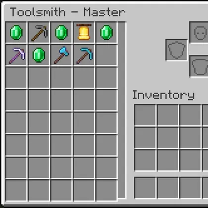Villager Trading Grid — Minecraft mod, rasm 1