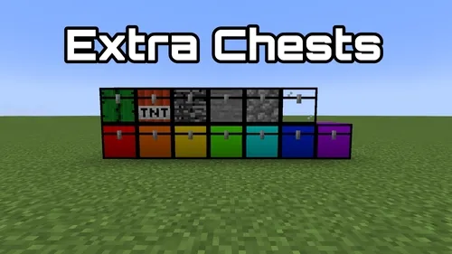 Extra chests — Minecraft mod, rasm 1