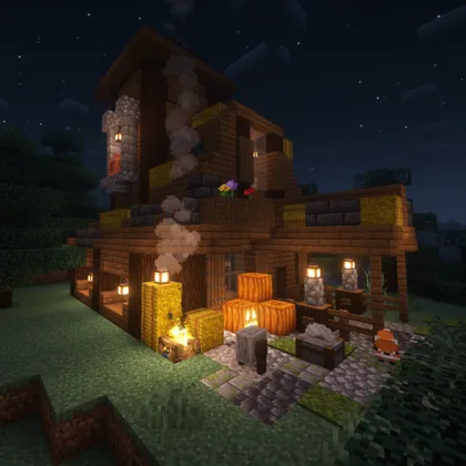 Hunter Villager Trader — Minecraft mod, rasm 1
