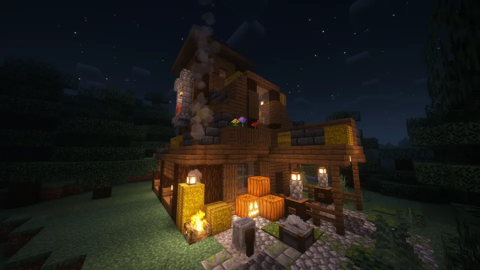 Hunter Villager Trader — Minecraft mod, rasm 2