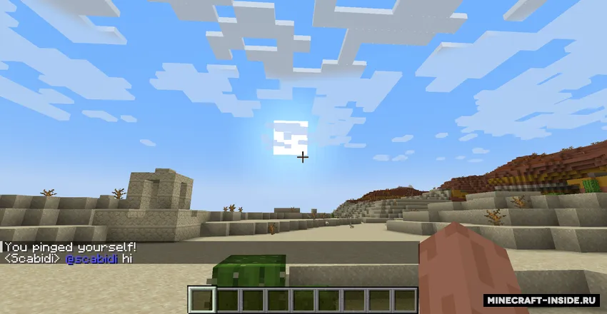 PlayerPing! — Minecraft mod, rasm 2