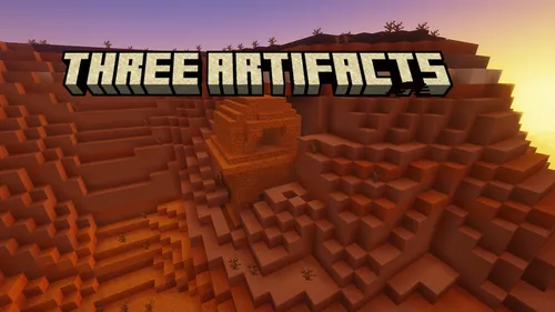 Three Artifacts — Minecraft mod, rasm 1