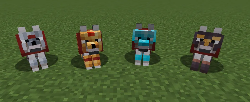 More Wolf Armors — Minecraft mod, rasm 2