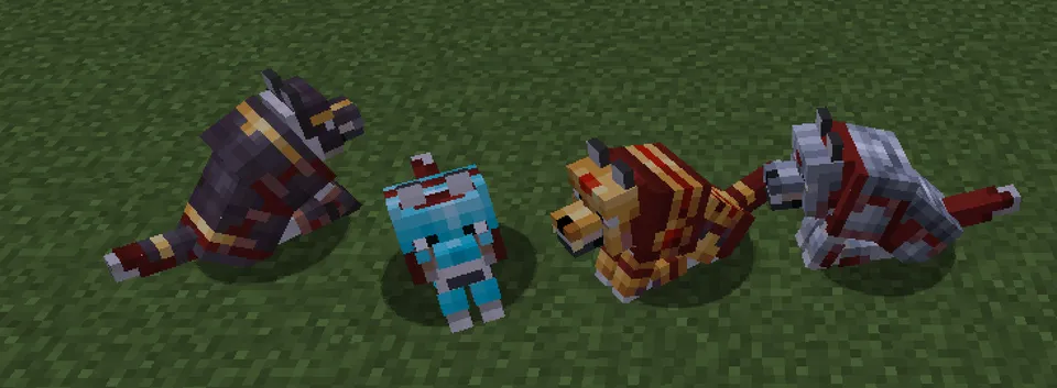 More Wolf Armors — Minecraft mod, rasm 3