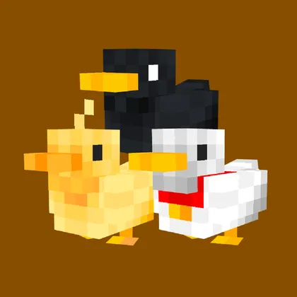 Cute Companions: Ducks — Minecraft mod, rasm 1