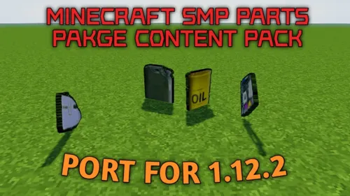 SMP Parts Package Content Pack — Minecraft mod, rasm 1