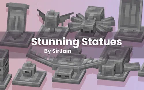 Stunning Statues — Minecraft mod, rasm 1