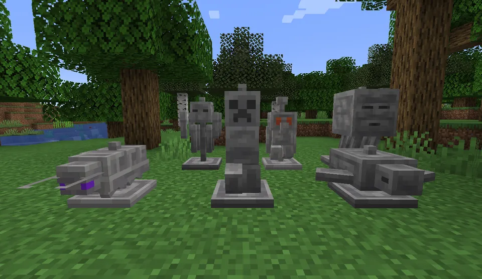 Stunning Statues — Minecraft mod, rasm 2