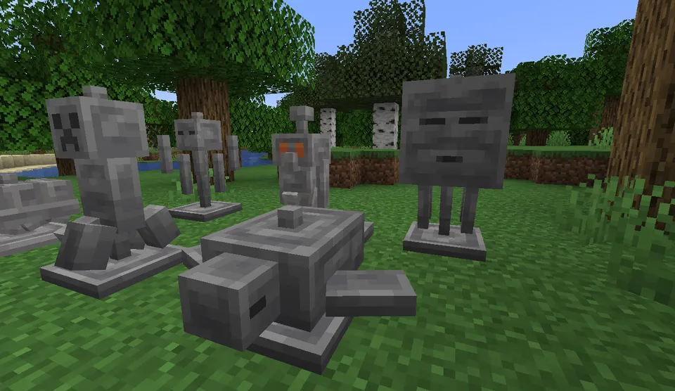 Stunning Statues — Minecraft mod, rasm 4